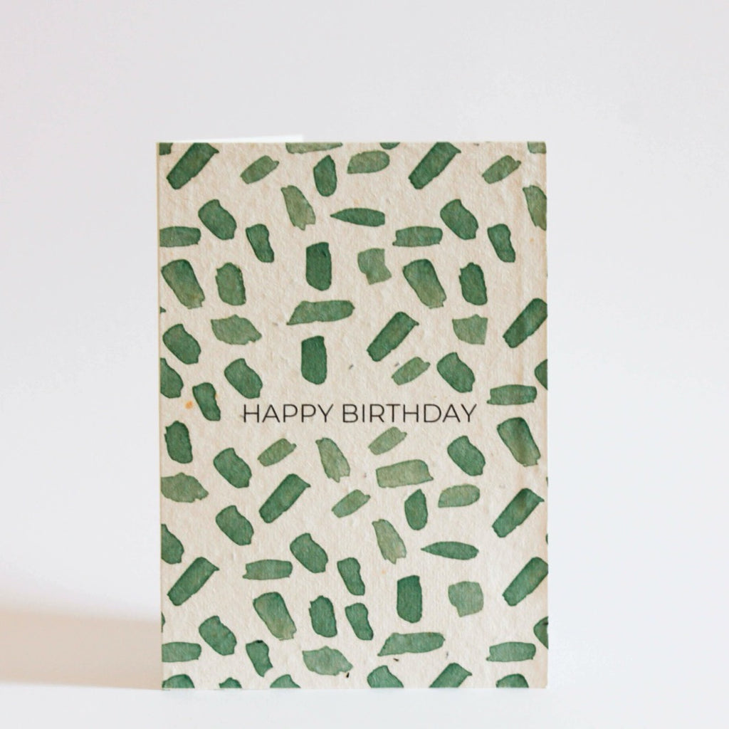 plantable birthday blooming card Kitmaii