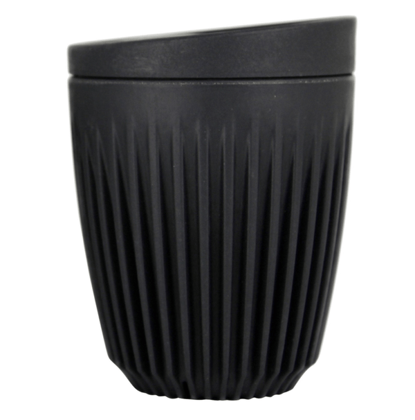 huskee coffee cup  (charcoal) 8oz