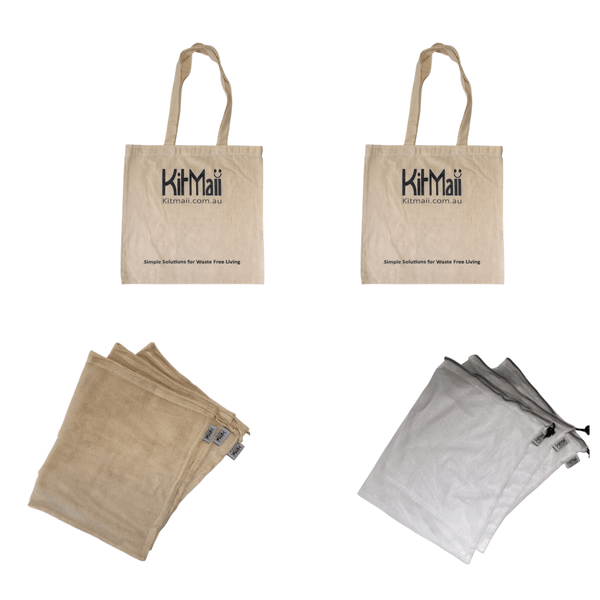 eco shopping kit (market bags)