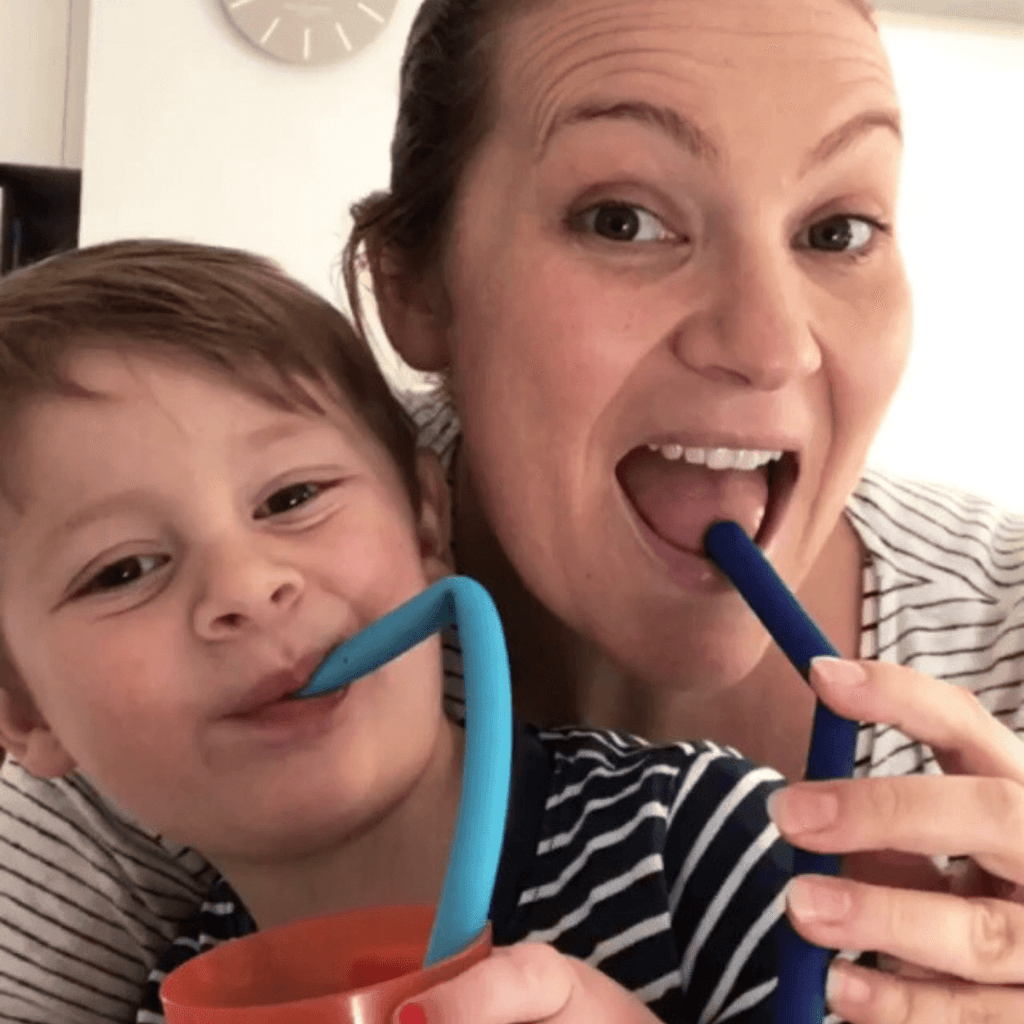 silicone reusable straws (set of 8)