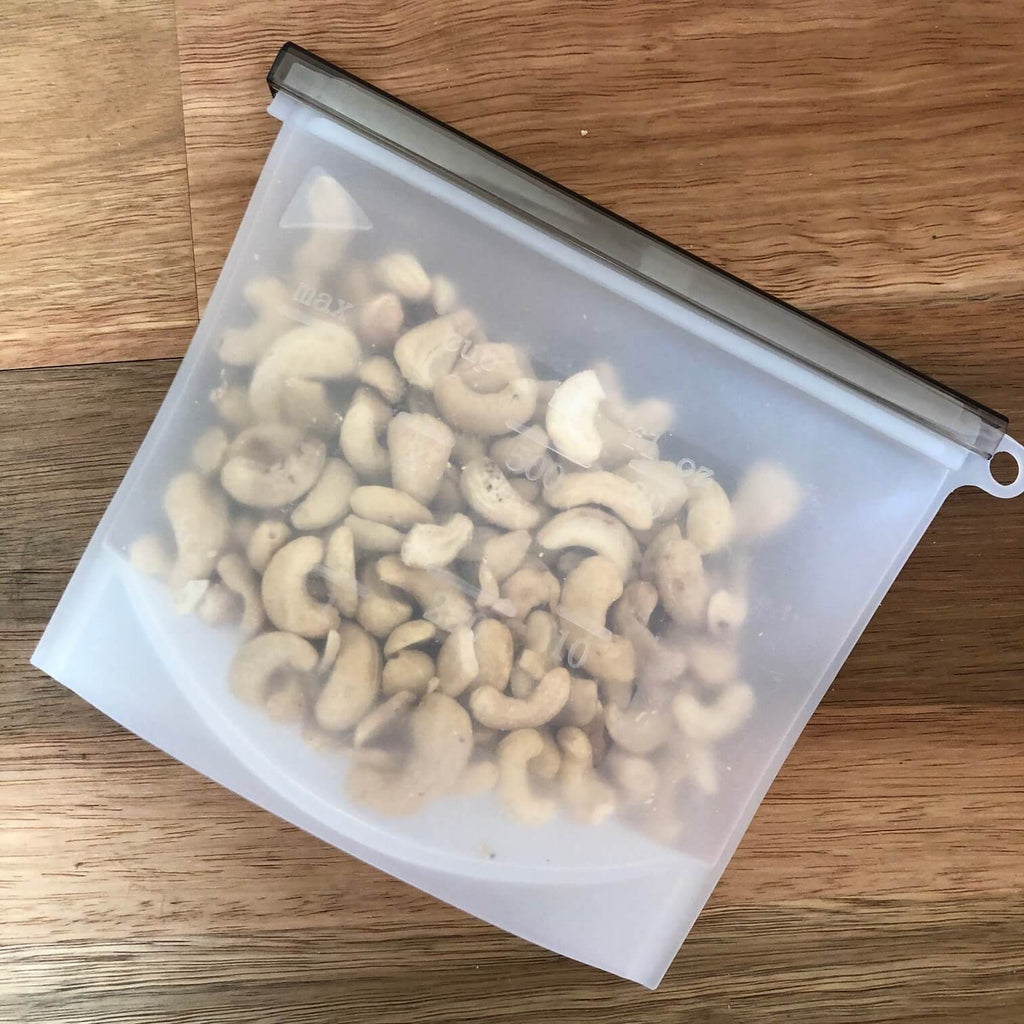 reusable ziploc food bags - 500ml