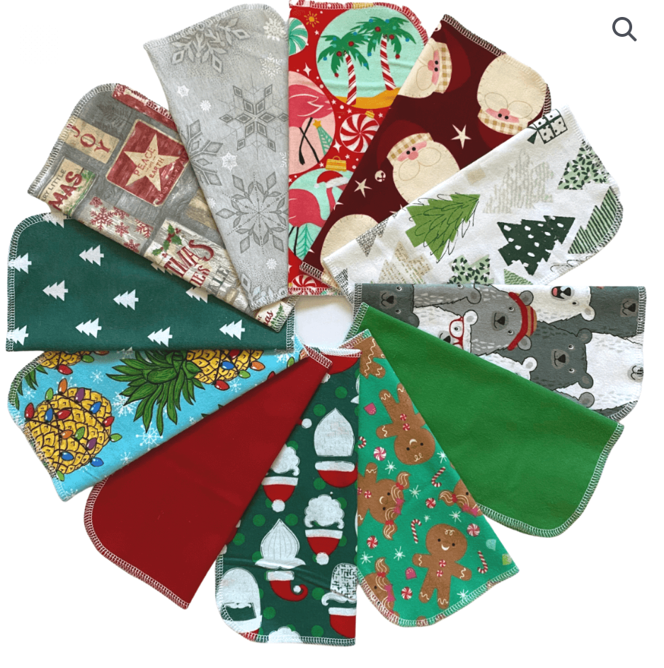 Christmas designs of Unpaper Towel variety of designs