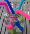 silicone reusable straws (set of 8)