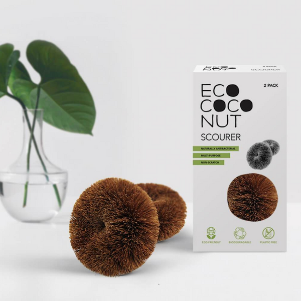 ecococonut kitchen scourer 2 pack