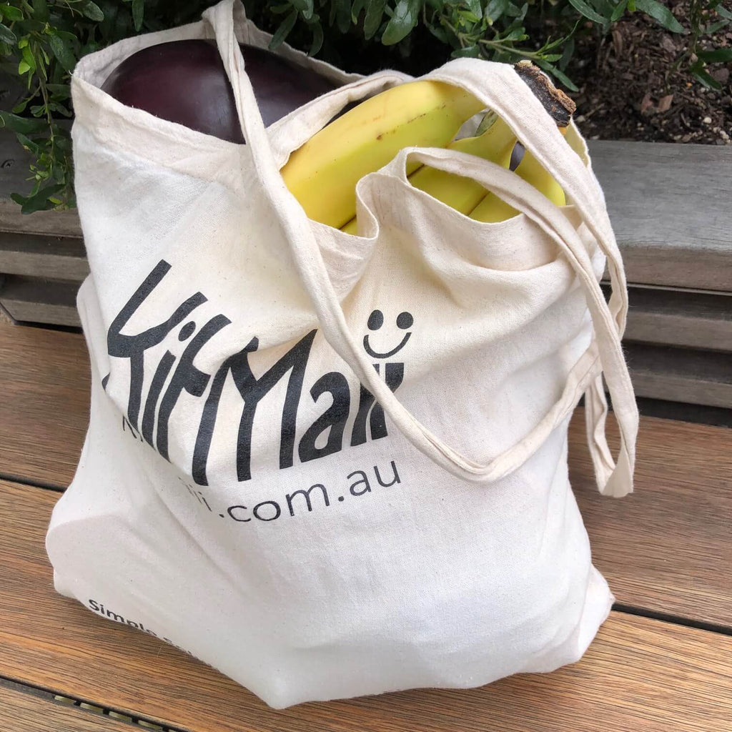 market bag cotton / calico kitmaii