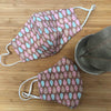 reusable facemask - tan coloured drops adult size kitmaii