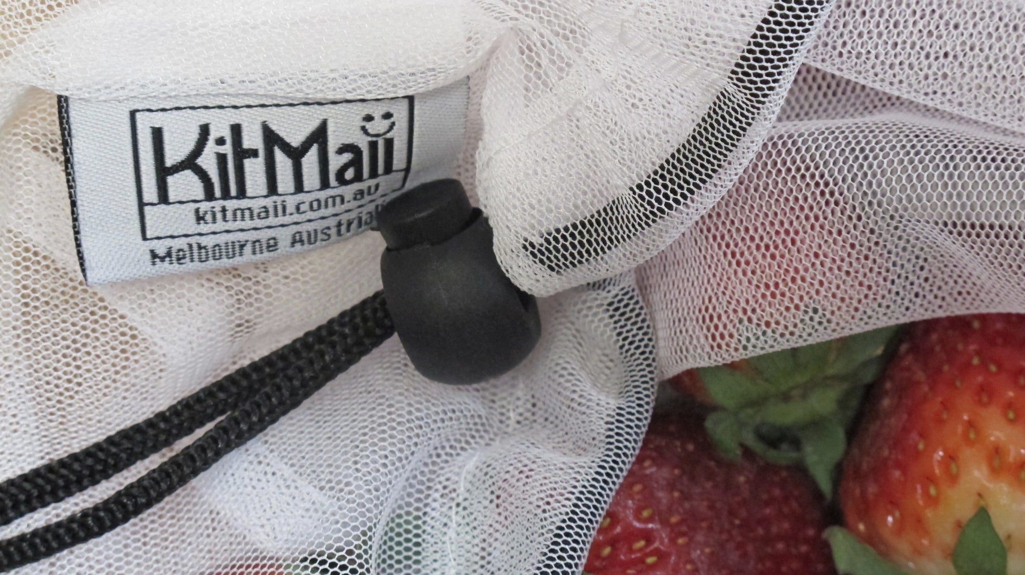 reusable produce bags (recycled mesh)