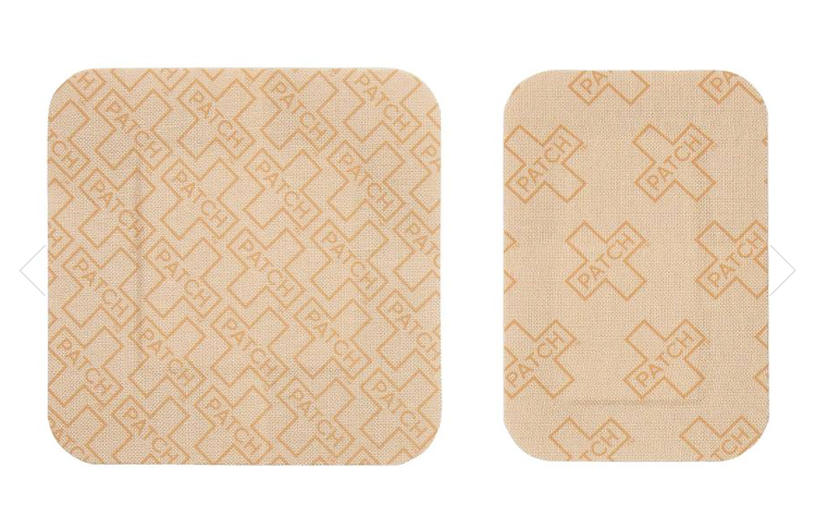 patch natural bamboo bandages large (square 5), (rectangle 5)