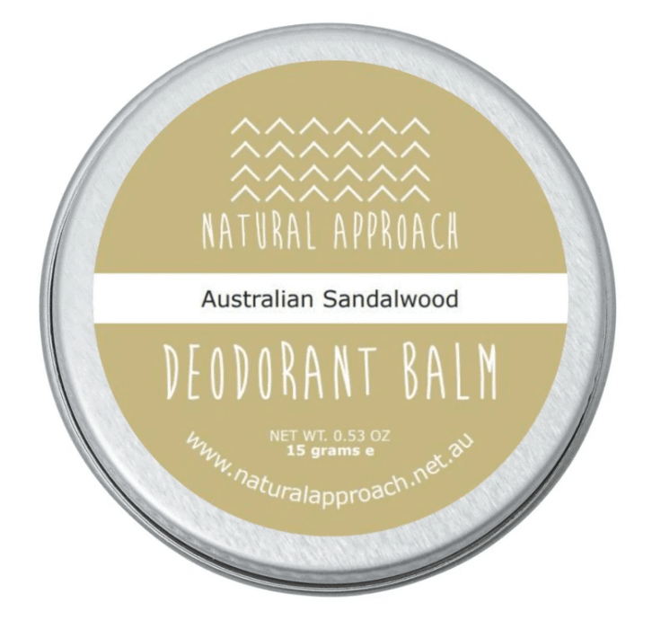 natural approach australian sandalwood deodorant 15g regular kitmaii