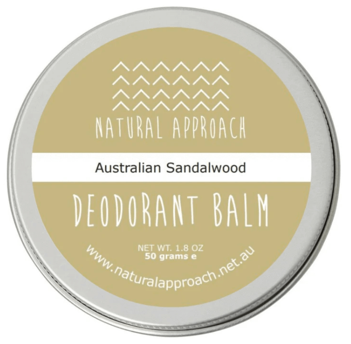natural approach australian sandalwood deodorant 50g regular kitmaii