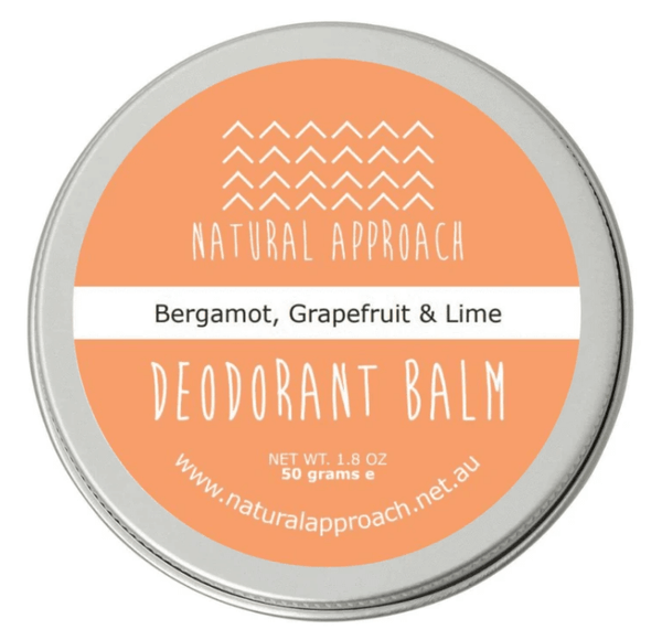 natural approach deodorant bergamot, grapefruit & lime 50g regular kitmaii