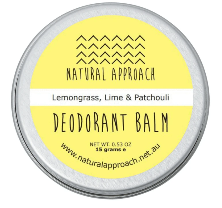 natural approach deodorant lemongrass, lime & patchouli 15g regular kitmaii