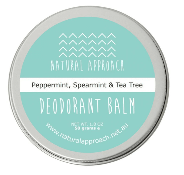 natural approach deodorant peppermint, spearmint & tea tree 50g regular kitmaii