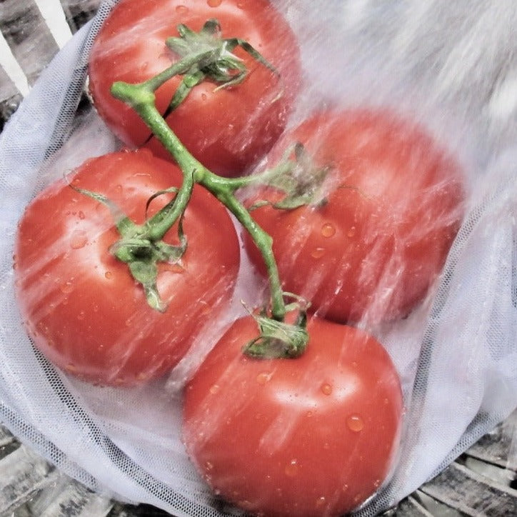 reusable produce bags (recycled mesh)