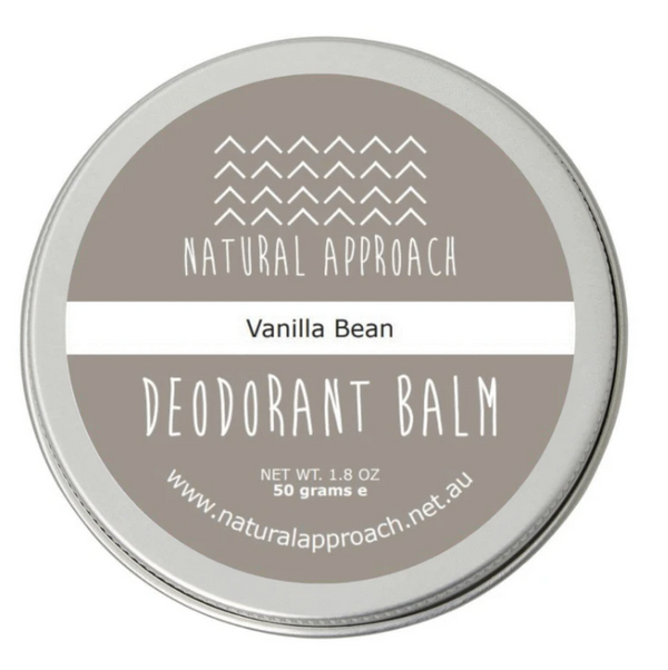 natural approach vanilla bean natural deodorant 50 gram