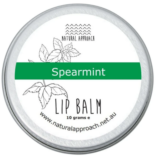 natural approach lip balm spearmint (vegan) 10g kitmaii