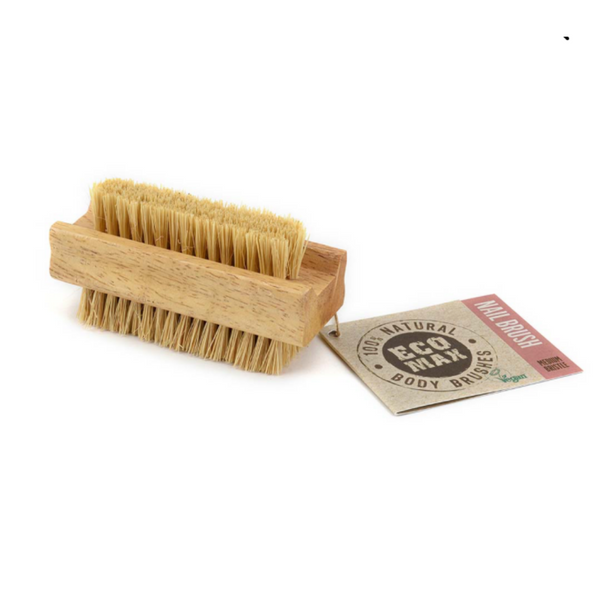 ecomax double sided timber nail brush